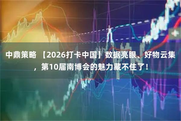 中鼎策略 【2026打卡中国】数据亮眼、好物云集，第10届南博会的魅力藏不住了！